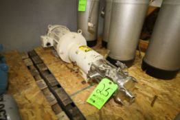 Bran Lubbe 5 hp Pump, Type KMF-8, Machine #A8597 with 1-1/2