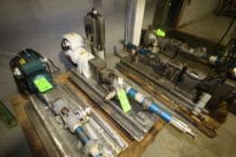 Moyno 2 HP Progressive Progressive Cavity Pump, Type SS0, S/N AS-55890, SEW 460/1720 RPM Motor,