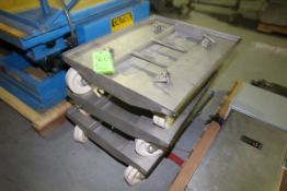 S/S Carts, 30 In. L x 24 In. W