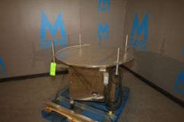 Kiss Rotary All S/S Accumulation Table, M/N AT-42-A, S/N 4159, 42