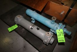 1-AMETEK Shell and Tube Heat Exchanger, Size 3-X-24, Shell: 240 PSIG @ 600 Degrees F, Tube: 200 PSIG