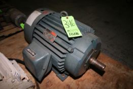 Reliance 20 HP Motor, 3515 RPM, 230/460 V