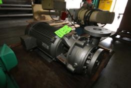 Unimont 20 HP Centrifugal Pump, M/N 2.5C, S/N 082103, 250 GPM, 230/460 V, 3525 RPM