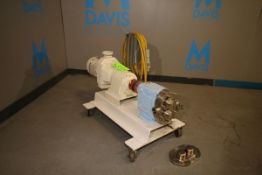 WCB 2 HP Positive Displacement Pump, Model 30, S/N 28509401, 1-1/2