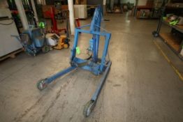 Morse Portable Barrel Lift, 800 lb. Capacity, M/N 400S, S/N 0478