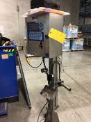 2007 Imaje Date Coder, Model 9030, S/N 7360085U, One Printer Head, Mounted on Portable Stand (