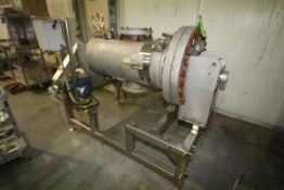 Young S/S Tubular Scrape Surface Heat Exchanger, Model 11452-1, S/N HB-3422, 6 Cubic Feet, High