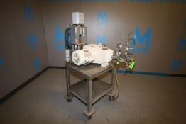 Gaulin Laboratory Homogenizer, Model 15MR-8TBA, S/N 88810838, Single-Piston Design, 8,000 PSIG,