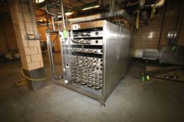 Het Stempel B.V. Lofator Tube and Tube Heat Exchanger, Includes (3) Fristam and Centrifugal 7-1/2 hp