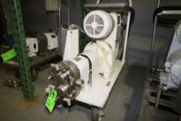 Waukesha Positive Displacement Pump, Size 25, Model R1, S/N D07286SWS with 1-1/2