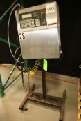 VideoJet Excel Series 100 Ink Jet Coder, 100 PSI, 110 Volt, 1 PH, Mounted on Portable Frame