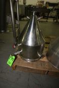 1- S/S Jacketed Funnel, 14