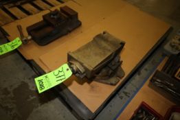 Machinist Vise, Aprox. 8 In. Working Area, Handle Included