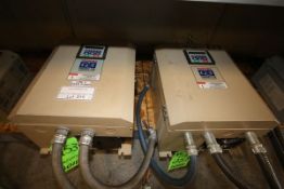 Toshiba Tosvert-130 Transister Inverters, Type VT130G3U4160, Output 460, S/N 000503451 and 010204597