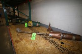 S/S Agitators, 1-Sonie Typhoon Agitator, M/N T66-50V, S/N M-0094, 3-Prop Design, 110V, and 1-