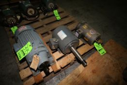 Electric Motors, 1.5-3 HP, By Leeson, Baldor, and AF Motor