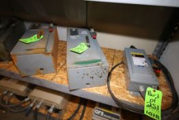 (2) Allen-Bradley Safety Switches, (1) Square D Safety Switch