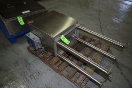 S/S Control Panels, (1) with S/S Legs and Flow Computer, (1) Equipped with Allen-Bradley VFA