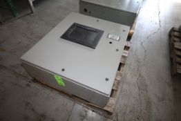 Hope Industrial Touchscreen Display, Mounted on Control Box Equipped with Allen-Bradley MicroLogix