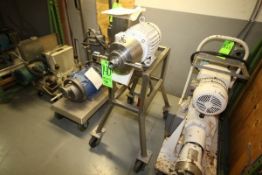 Jayhawk 3 hp Laboratory Colloid Mill / High Shear Pump, with 350 RPM and Square D 30 Amp Safety