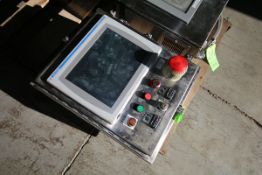 Allen-Bradley PanelView Plus 1500 Touchscreen Display, Mounted on S/S Control Box, Box Dims.: 20