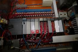 Allen-Bradley 10-Slot PLC Mounted in S/S Control Box, M/N SLC500, CAT #: 1746-A10, S/N A10-