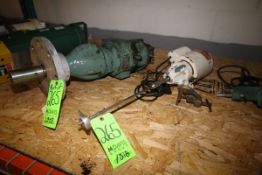 Lightnin Agitator with Reliance Spare Agitation Drive, Agitator S/N X-123621, with 1/15 HP, 1625