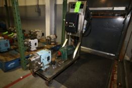WCB 2 HP Positive Displacement Pump, M/N 6, S/N 138267, with 1 1/2