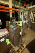 Jaime 1000 S4 Ink Jet Coder, Item EN5395, S/N 9170102A, with Ink Gun, Key Pad, Stand, and Mounted on