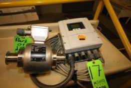 Endress + Hauser Flow Meter with Digital Read Out, S/N C6025216000 and C6025216000, 2