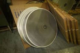 (10) New Sweco Screens, (6) S/S Screen Clamps, Screens: 230T/200, 230T/16T, 230T/16T, 74T 12/10, 74T