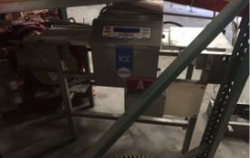 Loma Metal Detector, Model IQ2, S/N 37S832, Mounted on S/S Stand (Located in Utah)