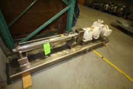 Shanley 1.6-2 HP Progressive Cavity Pump, Model ACNP50.2CXD, S/N 20668/2AVU, SEW 455/2275 RPM Motor,