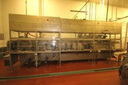 Bulk Bid of 2012 Ultra Clean Hot Fill Gusset Pouch Filling Line Equipped to Fill 3.2 oz, 3.5 oz & 4