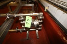 Graco S/S Diaphram Pump, P/N FD113, Series-04C14A, with 1.5” Clamp Type Connections, 41 – 159 GPM