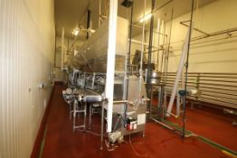 Bulk Bid of 2012 Ultra Clean Hot Fill Gusset Pouch Filling Line Equipped to Fill 3.2 oz, 3.5 oz & 4