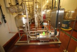 2012 SPX Skid Mounted S/S Deaerator System, Includes 26” H x 30” W S/S Tank, Seepex Cavity Pump,