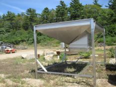 S/S Rectangular Hopper on Frame, 99