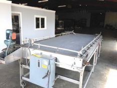 Alliance 5x14 Bidirectional Accumulation Table Serial: 5191 5 Feet wide x 14 feet long, 46 inch