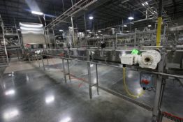 Sentry Stainless Steel Bottle Conveyer, Approx 3-1/2