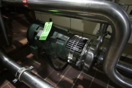 Tri-Clover 7.5 hp Centrifugal Pump with 2-1/2