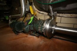 Tri-Clover 5 hp Centrifugal Pump with 2-1/2