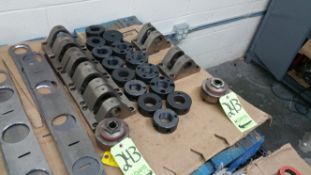 Lot of Assorted Blow Mold Clevers with Pins, Tie Bar Hardware