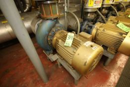 Baldor Reliance 30 hp Circulating Pump, Frame #286JP, Cat #EJPM4104T, 1770 RPM, 230/460 V, 3 Phase