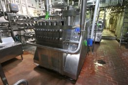 Gaulin Homogenizer, Model 7000MC100-1.7TPS, S/N 67655, 5-Piston with Micro-Gap, Valve, Gauges and