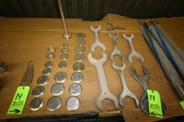 (42) Pcs. S/S Assorted Sanitary Grade Caps & Line Wrenches