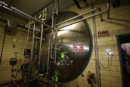 Cherry Burrell 10,000 Gal. Refrigerated Horizontal S/S Tank, Model GHW, S/100-789-2963 with Chill