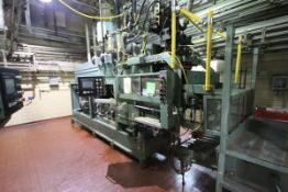 BULK BID LOT #181 TO LOT #182 - UNILOY 4-HEAD HDPE BLOW MOLDER AND GAL. MOLDS (UNIT #2)