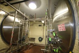 BULK BID LOT #104 TO LOT #110 OF CREAM STORAGE SYSTEM INCLUDES (2) CHERRY BURRELL 10,000 GAL.