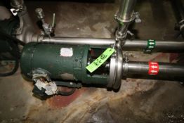 Tri-Clover 5 hp Centrifugal Pump with 3
